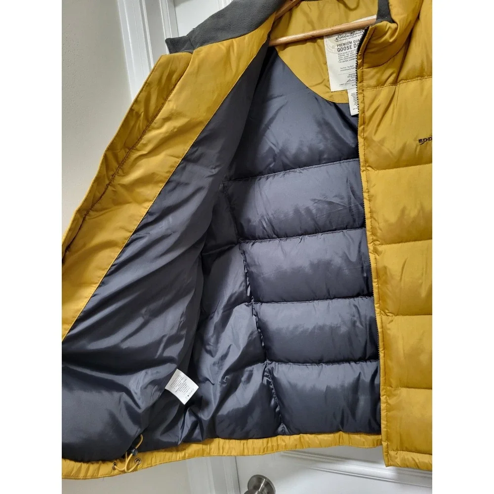 Eddie Bauer Premium Goose Down Full Zip Puffer Vest Unisex Sz 2X